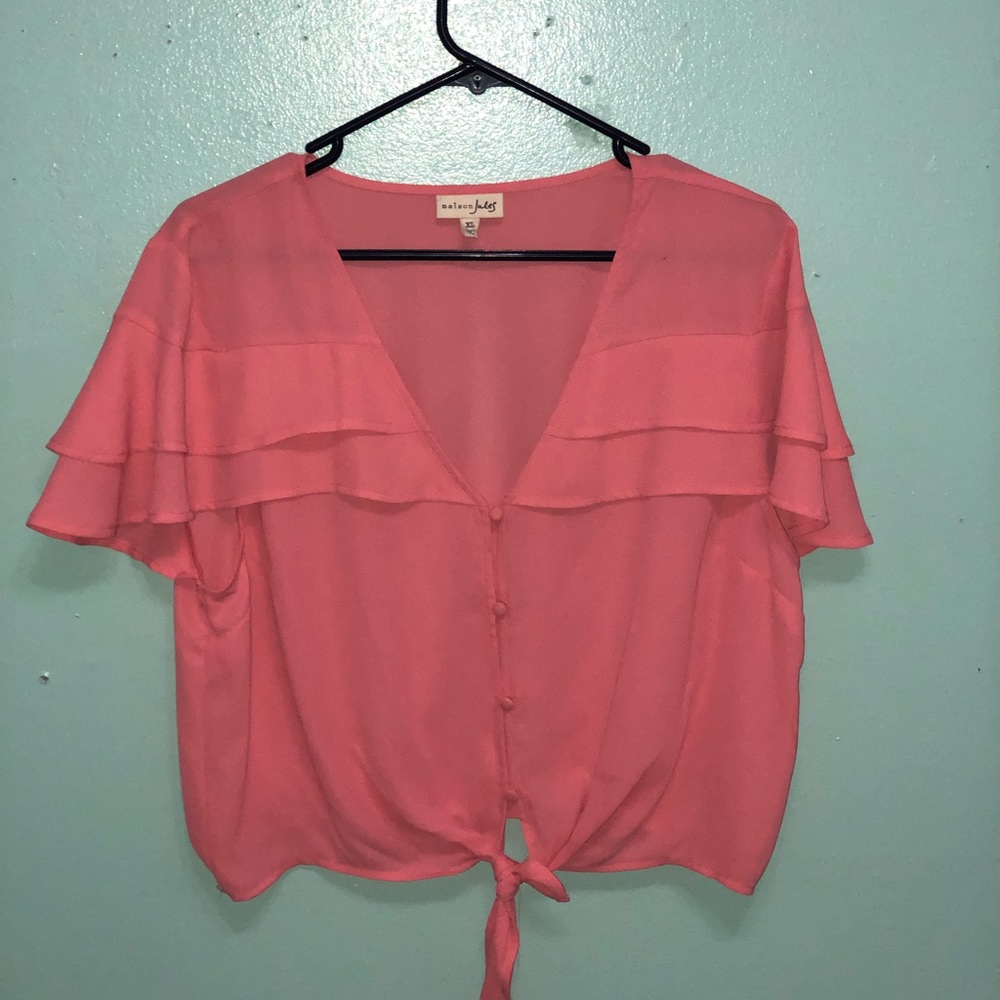 Cropped blouse